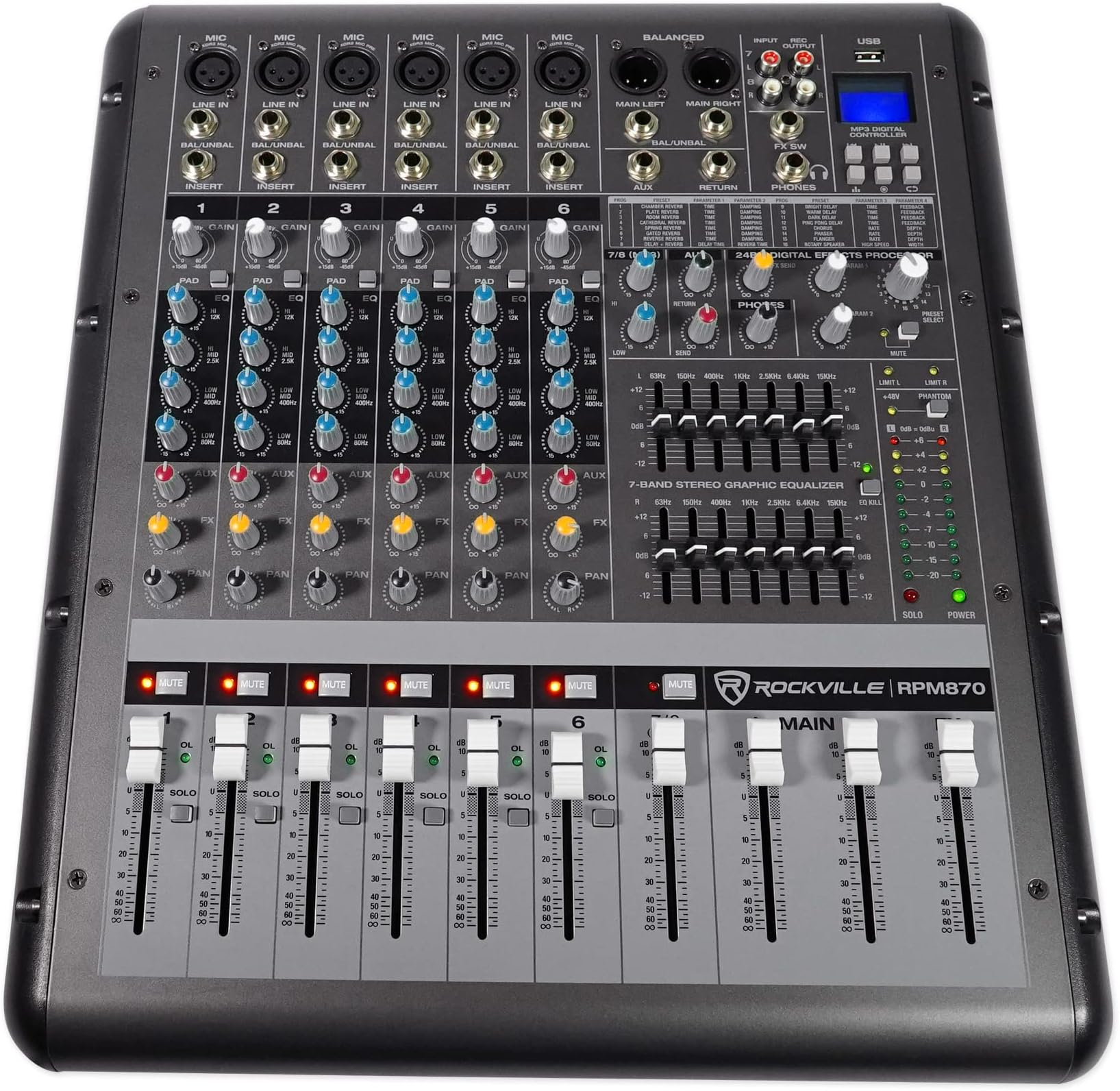 YAMAHA power mixer