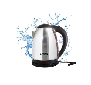 Lyons Stainless Steel Electric Kettle Brand: LYONS
