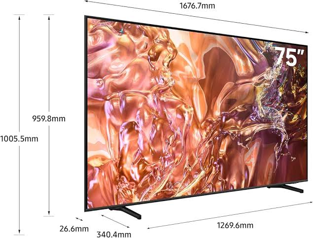 SAMSUNG TV- 75DU8000