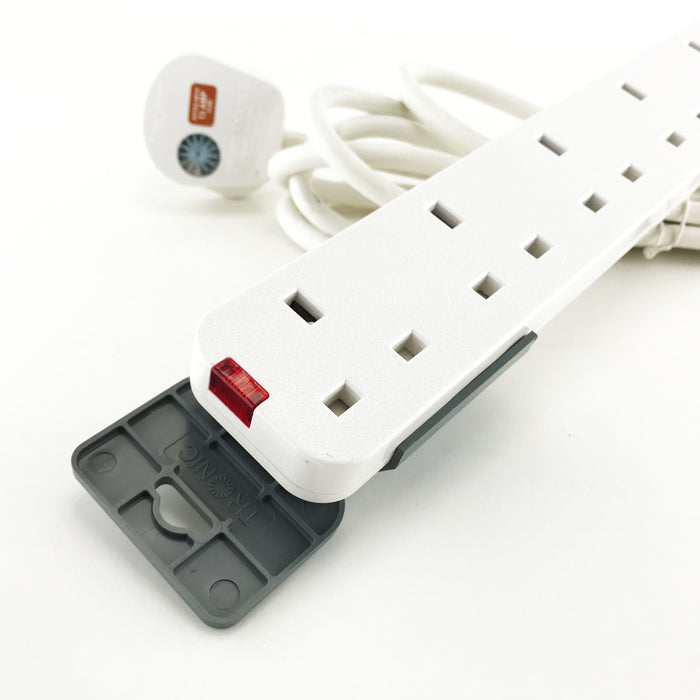 Tronic 6 Way Extension Socket