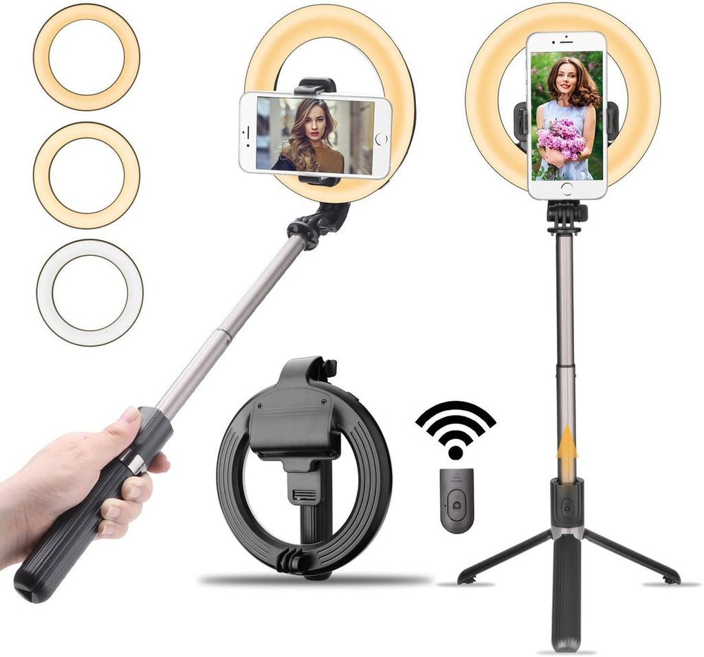 SELFIE STICK WITH LIGHT