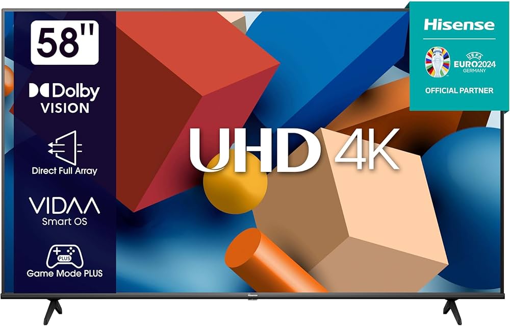 Hisense Tv - 58A6K Smart 4K