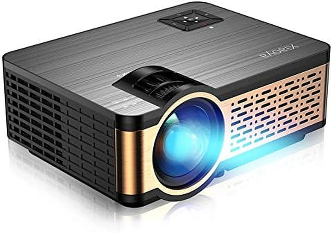Xiaoya W5 Outdoor HD Movie Projector- Support 1080P-Black (IL/RT6-19642-XIAO...